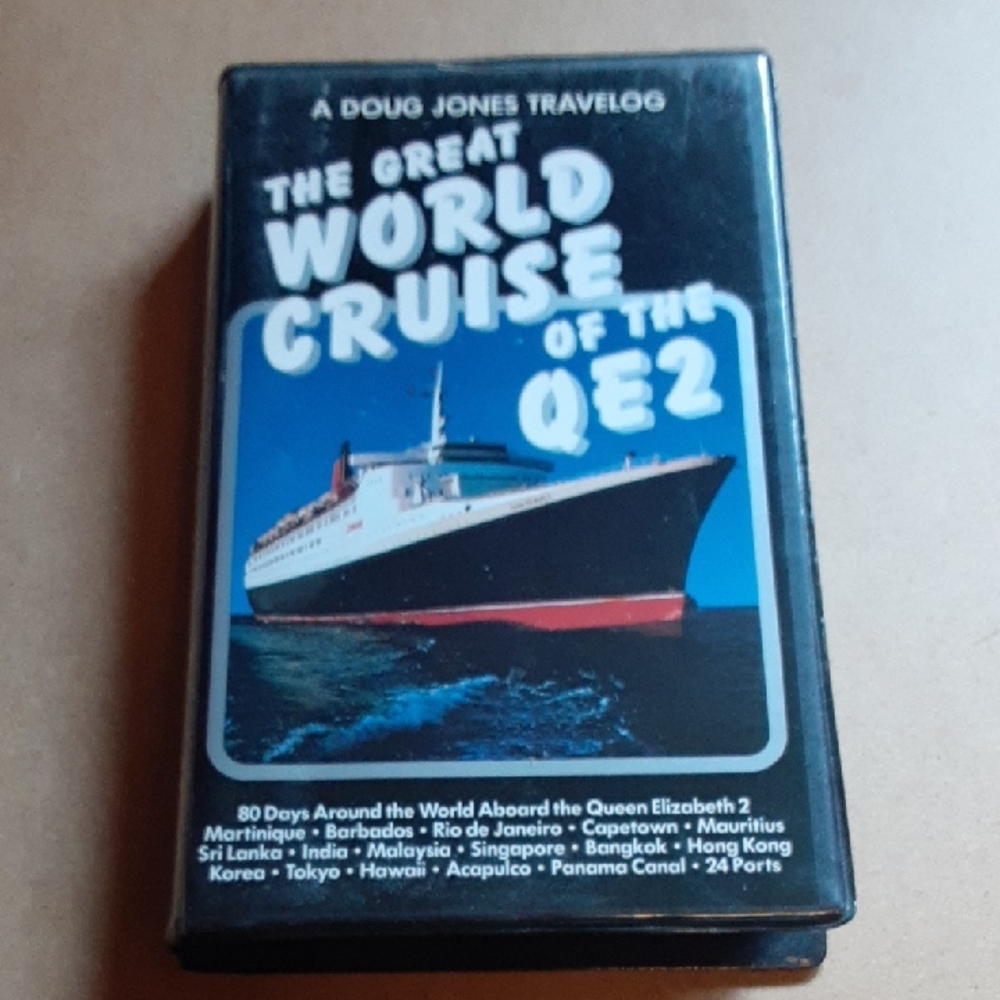 The Great World Cruise of the QE2 VHS 1989